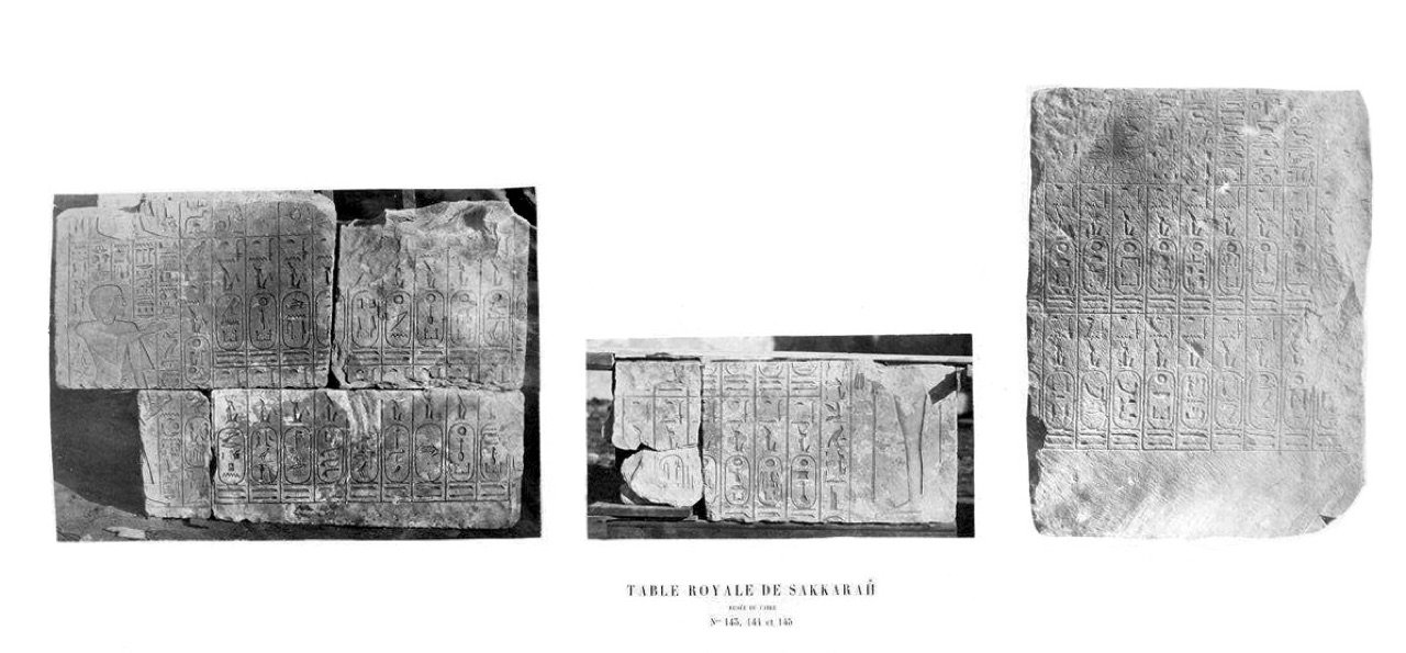 Saqqara Tablet (Saqqara King List)